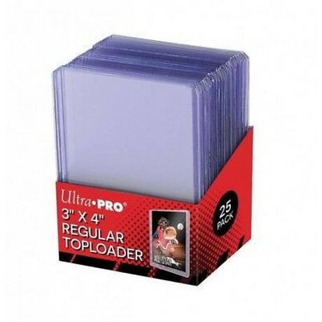 Ultra PRO  Ultra PRO - Toploader 3" x 4" Clear Regular (25 pro pack) 