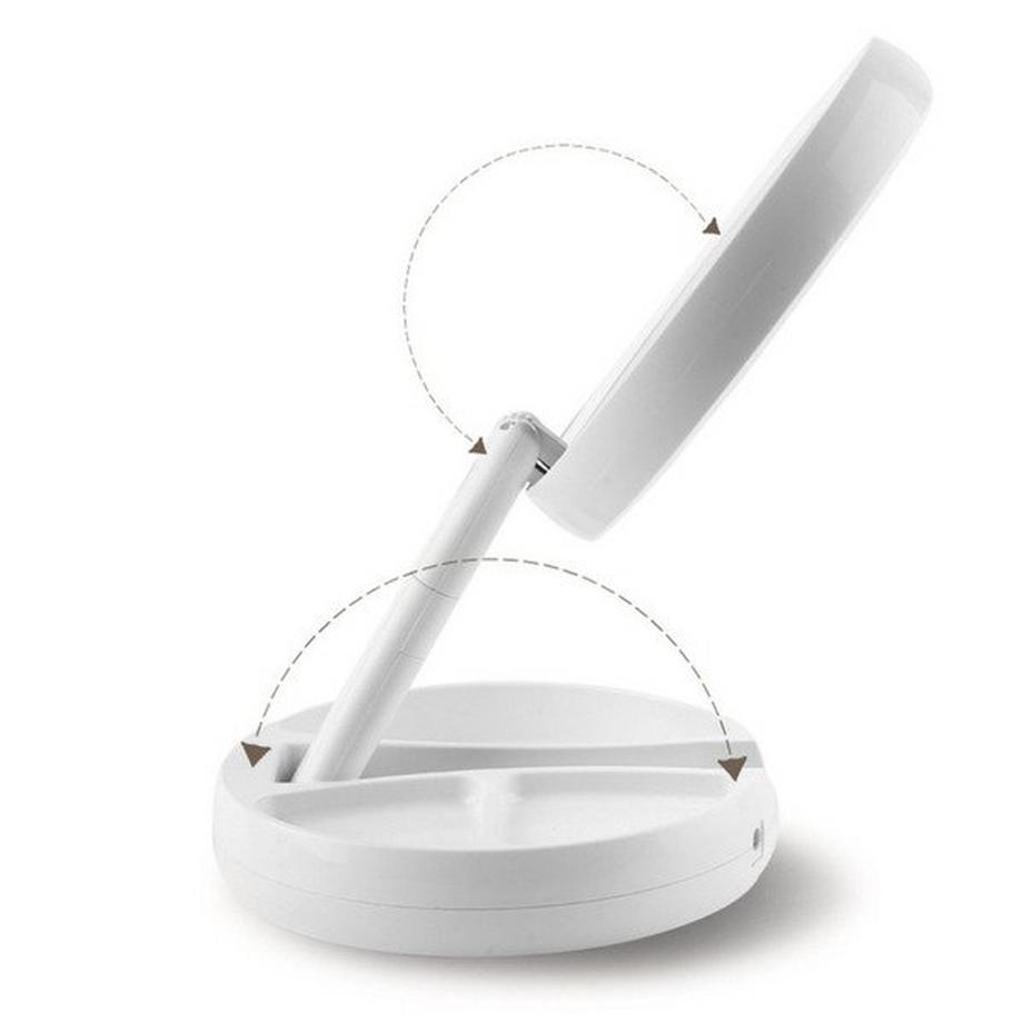 eStore Schminkspiegel mit LED-Beleuchtung  