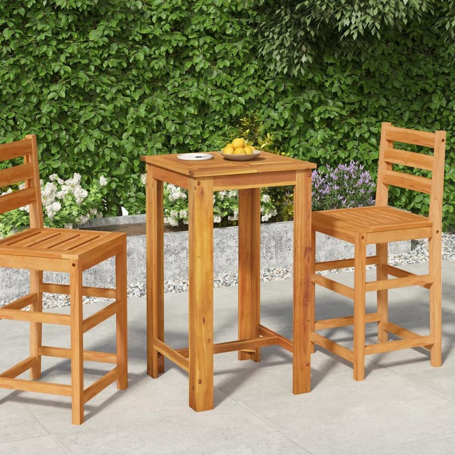 VidaXL Garten-bartisch holz  