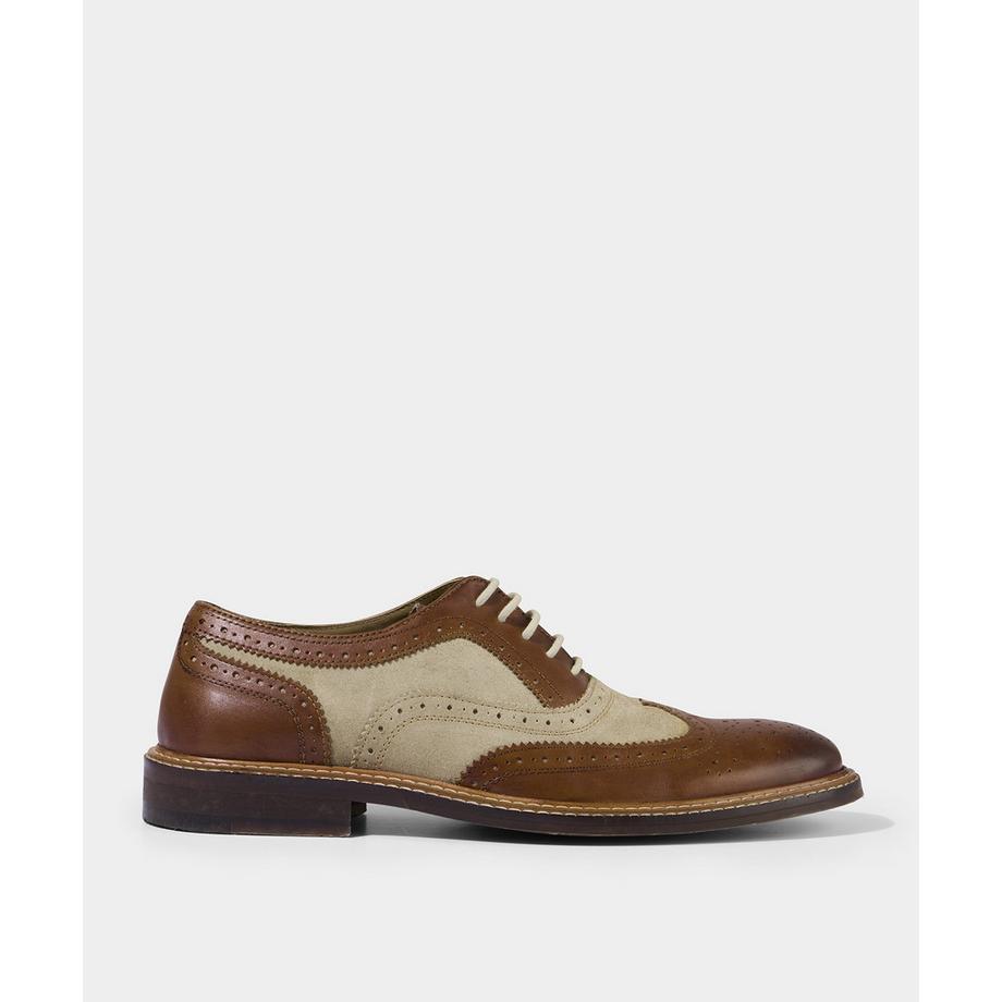 Premium Leder Schnürbare Leder Brogues