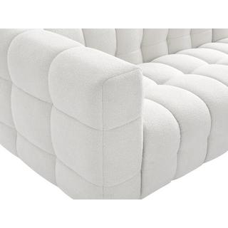 PASCAL MORABITO Ecksofa - Ecke rechts - Bouclé-Stoff - Elfenbeinweiß - LERICI von Pascal Morabito  