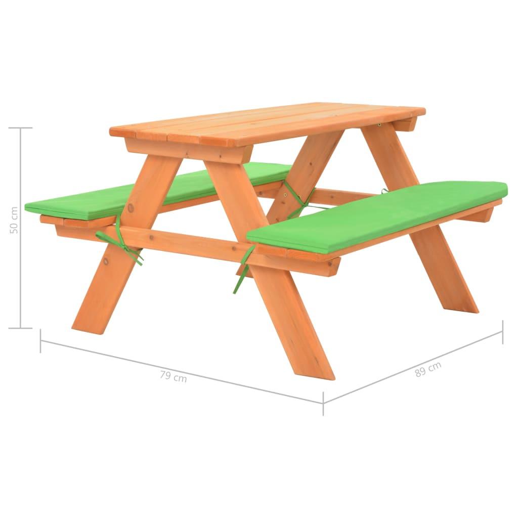 VidaXL Kindertisch holz  