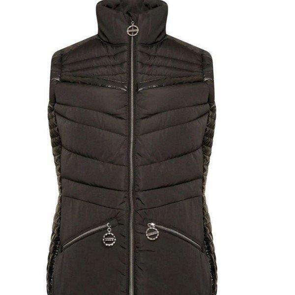 Image of Burnish Ii Weste Wattiert Damen Schwarz 40