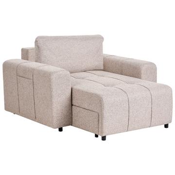 Chaise longue en Polyester Moderne INNVIK