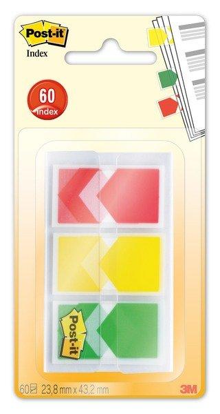 Image of POST-IT Index Priorisation 23,8x43,2mm 682ARRRYG rot, gelb, grün 60 Index POST-IT Index Priorisation 23,8x43,2mm 682ARRRYG rot, gelb, grün 60 Index
