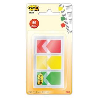 Post-It POST-IT Index Priorisation 23,8x43,2mm 682ARRRYG rot, gelb, grün 60 Index  