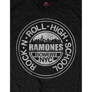 Ramones  Rock ´n Roll High School Bowery TShirt 