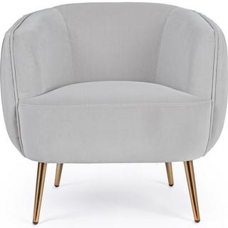 mutoni Fauteuil Linsay gris clair  