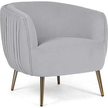 Fauteuil Linsay gris clair