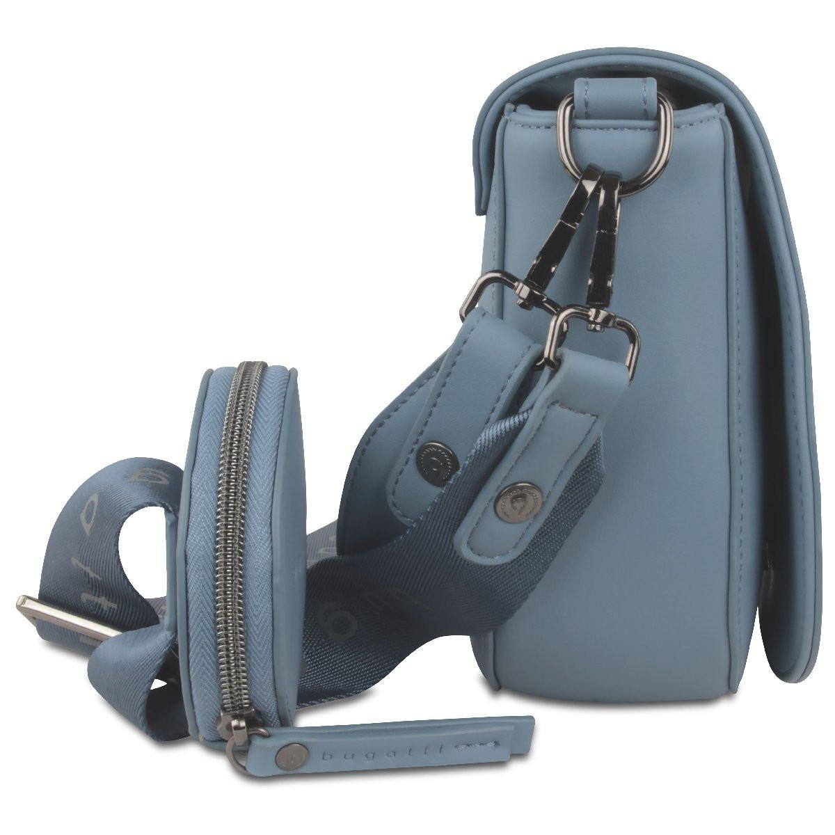 BUGATTI Almata Schultertasche M Denim  