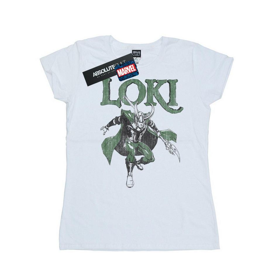 MARVEL Loki T-Shirt Imprimé Graphique  