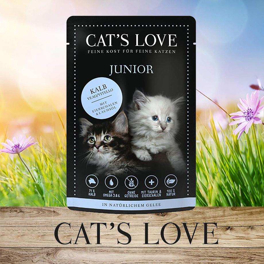 Cat's Love  Junior Vitello, 85g 