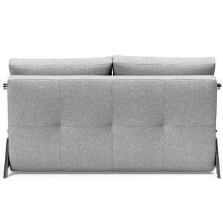 Innovation Living Innovation Bettsofa Cubed 140 Chrome - Micro Check Grey  