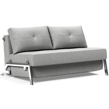 Innovation Bettsofa Cubed 140 Chrome - Micro Check Grey