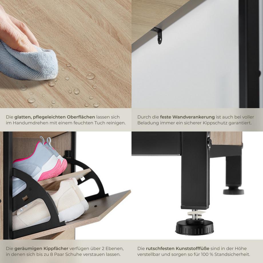 Tectake Schuhregal Buffalo  