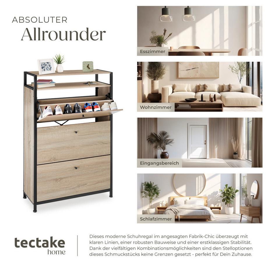 Tectake Schuhregal Buffalo  