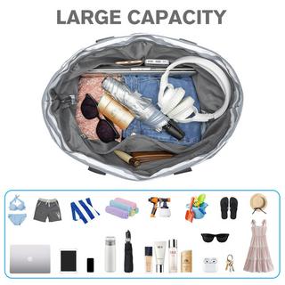 Only-bags.store Familien Strandtasche Faltbare Strandtasche  