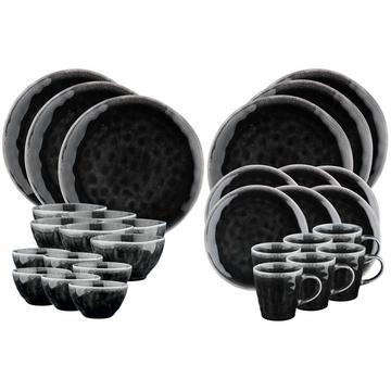 Geschirr-Set MOON - 30 Stück - Tinte