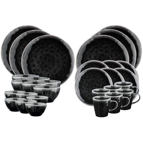 BJÖRN Geschirr-Set MOON - 30 Stück - Tinte  