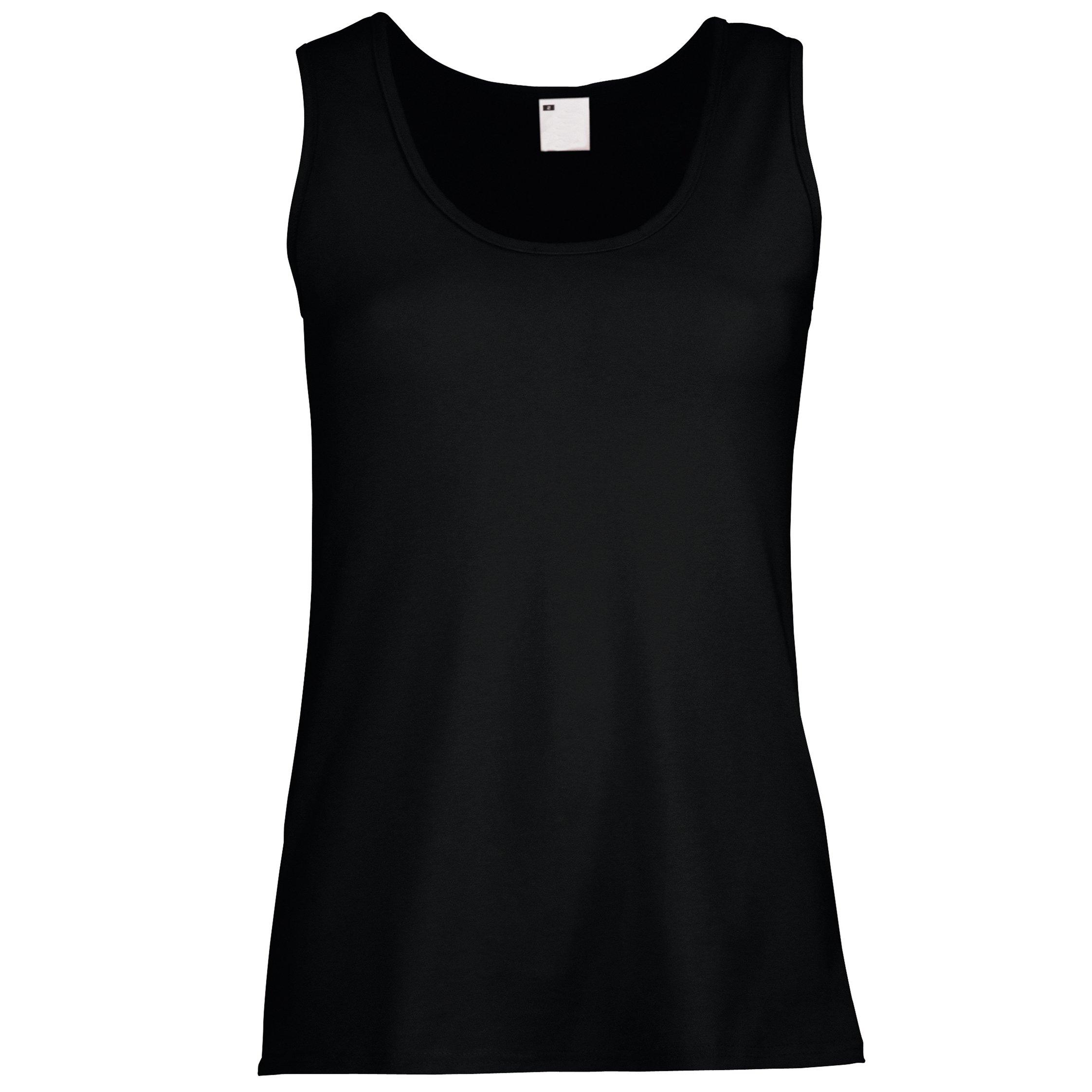Image of Value Tank Top Damen Schwarz XL