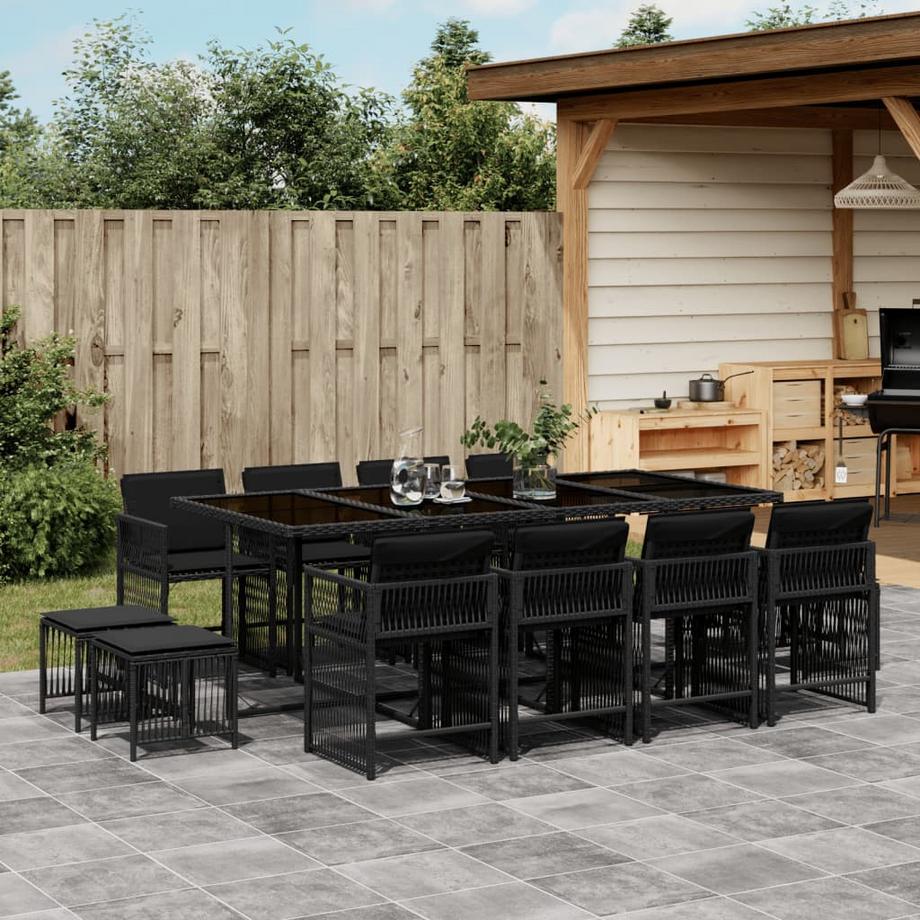 VidaXL Garten essgruppe poly-rattan  