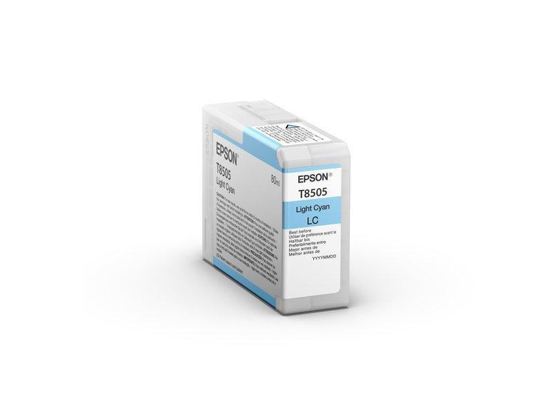 EPSON  EPSON Tintenpatrone light cyan T850500 SureColor SC-P800 80ml 