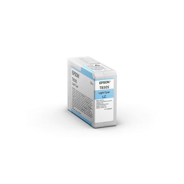 EPSON Tintenpatrone light cyan T850500 SureColor SC-P800 80ml