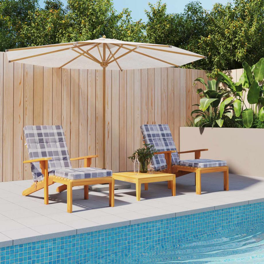 VidaXL Liegestuhl-auflage gewebe  