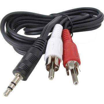 PureLink LP-AC030-100 cavo audio 10 m 2 x RCA 3.5mm Nero, Bianco, Rosso