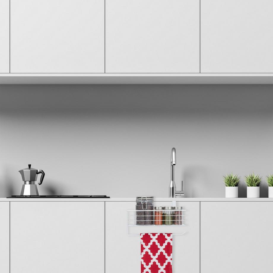 B2X Panier suspendu avec support pour essuie-tout  