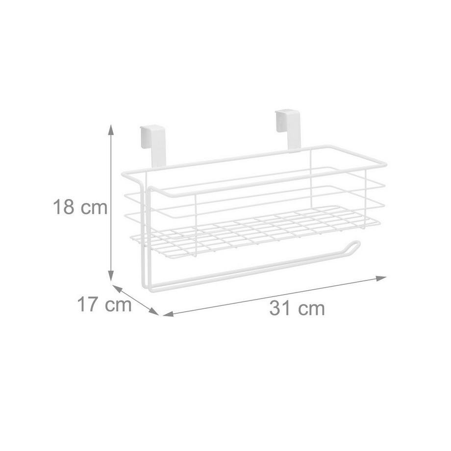 B2X Panier suspendu avec support pour essuie-tout  