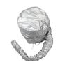 B2X  Cappuccio per asciugacapelli per styling e trattamento - argento 
