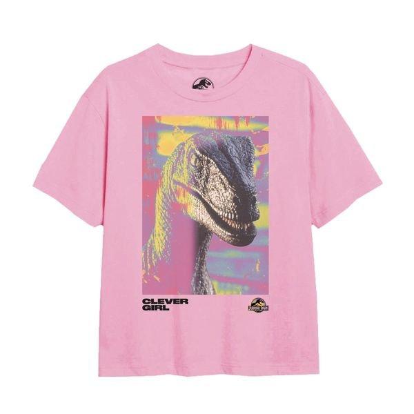 Image of Dino Trip Tshirt Mädchen Hellrosa 128