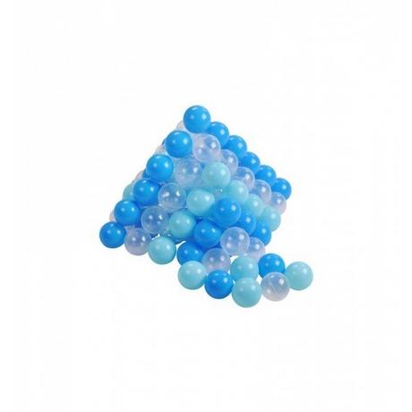 Knorrtoys  Set di palline (azzurro, blu, trasparente, 100 pezzi) 