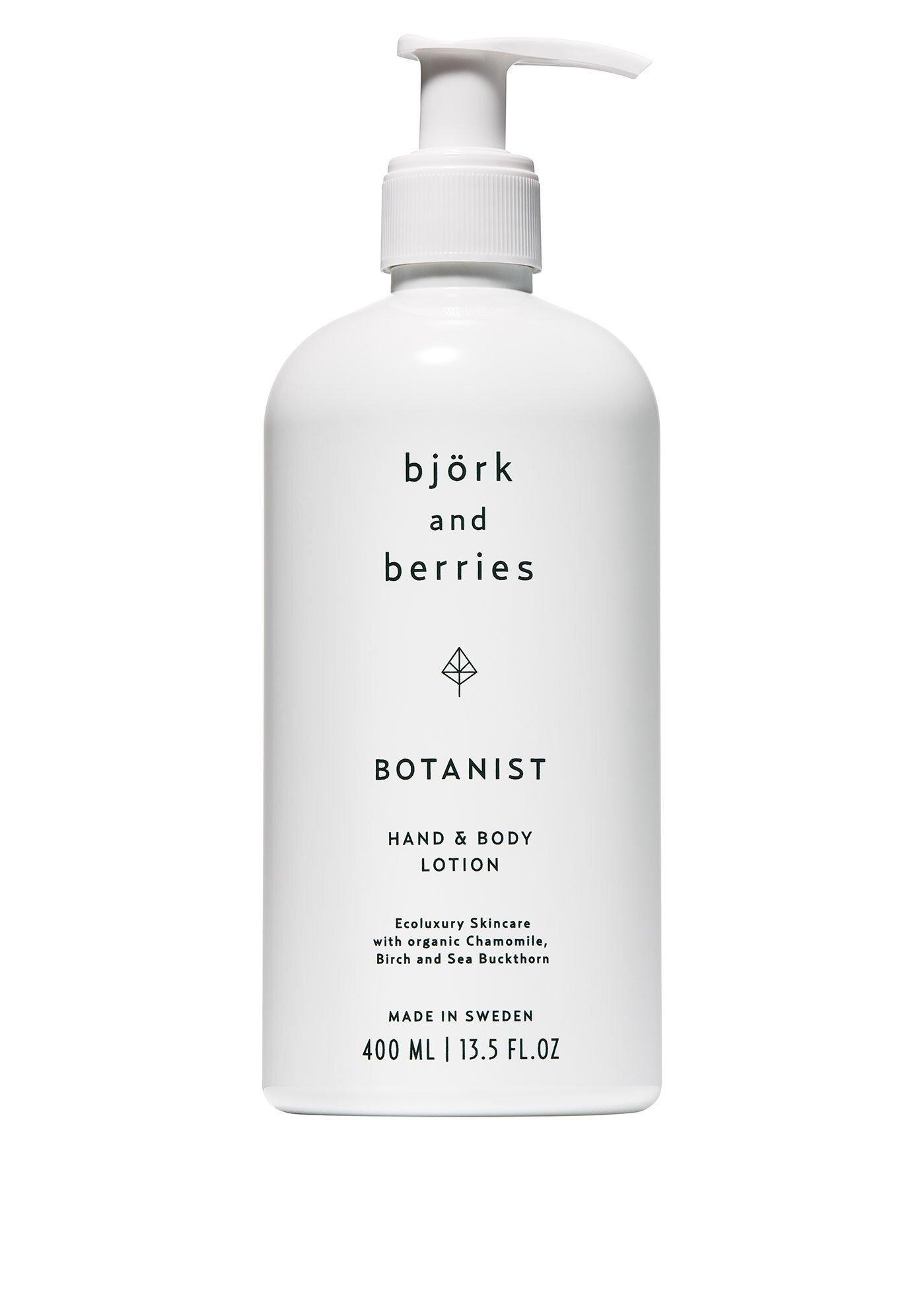 Björk & Berries  hygiène personnelle Botanist Hand & Body Lotion 