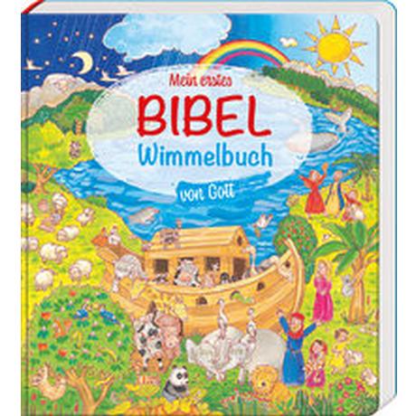 Mein erstes Bibel-Wimmelbuch von Gott Rose, Heidi; Schmid, Sophie (Illustrationen) Copertina rigida 