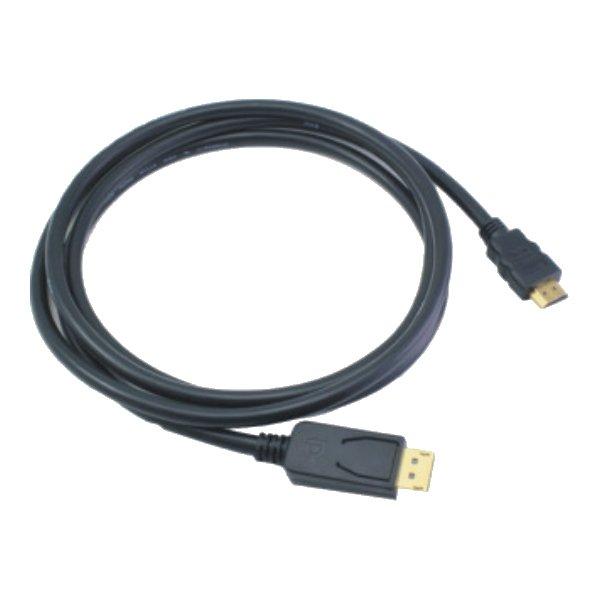 M-CAB  M-Cab DisplayPort - HDMI Kabel, St/St, 5m, Gold 