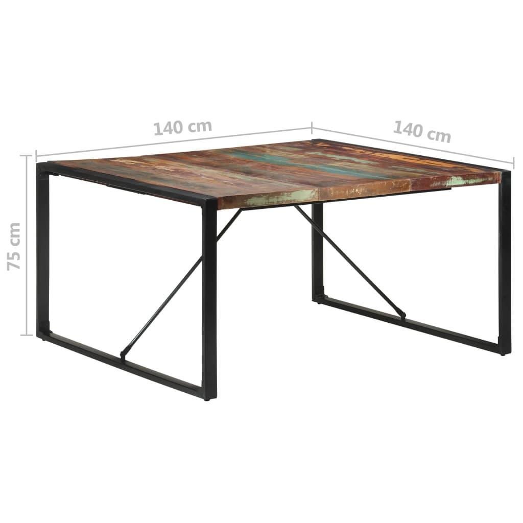 VidaXL Table de salle à manger bois  