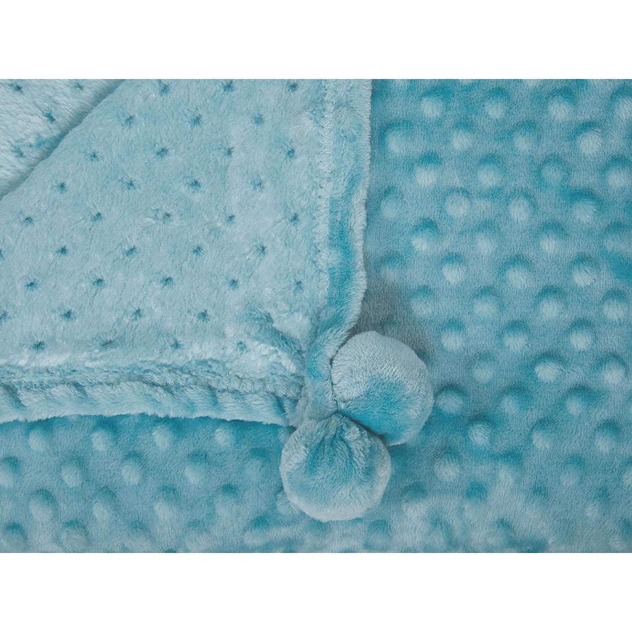 Beliani SAMUR Coperta Morbida Scandinava in Poliestere  