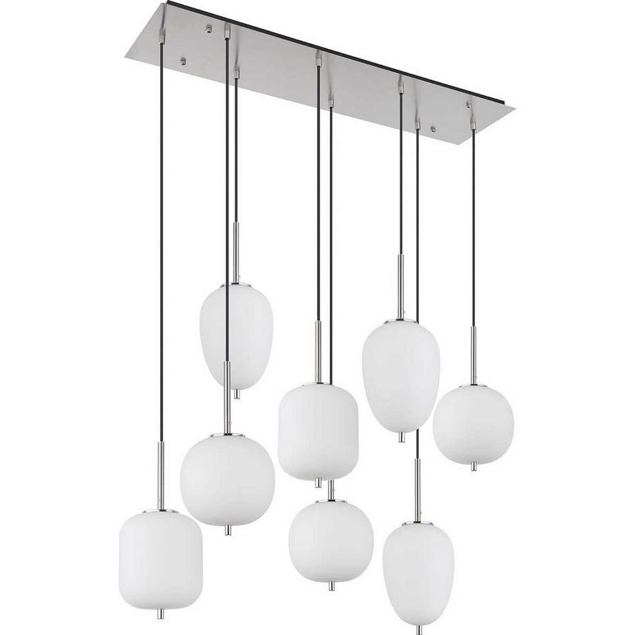 mutoni light Hängeleuchte Blacky I 8xE14  