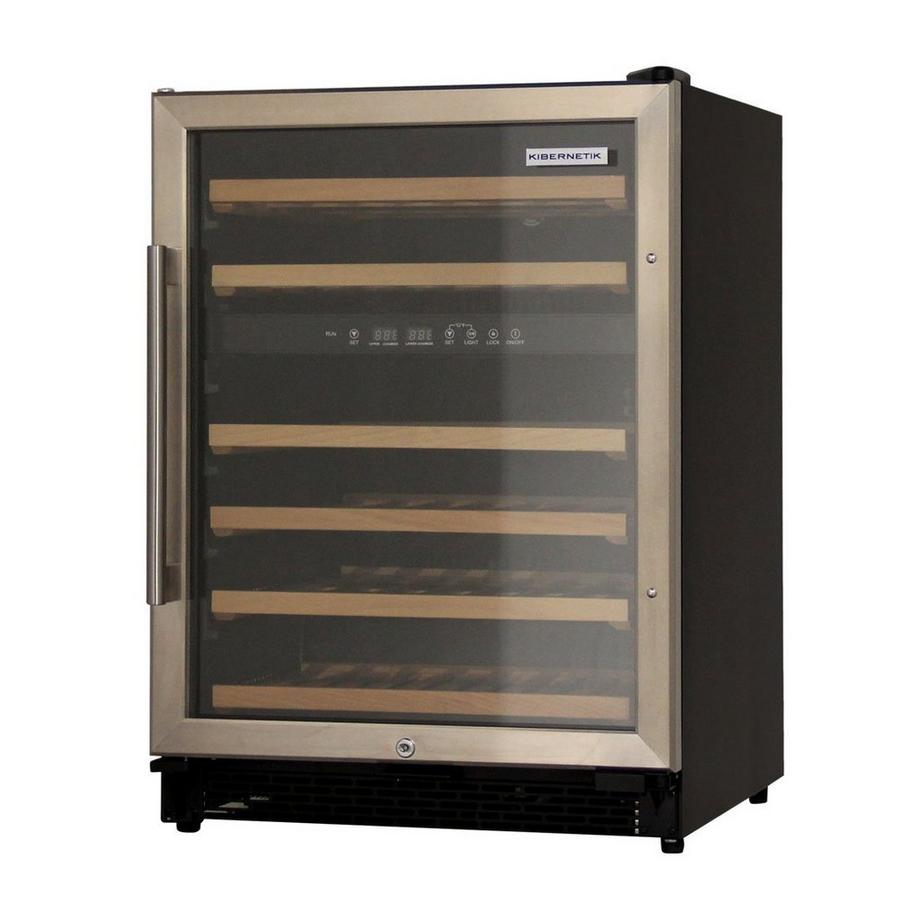 Kibernetik Kibernetik WKH46F01 Cantinetta vino con compressore Libera installazione  