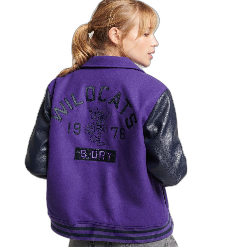 Superdry  damen-teddy vintage mixed varsity 