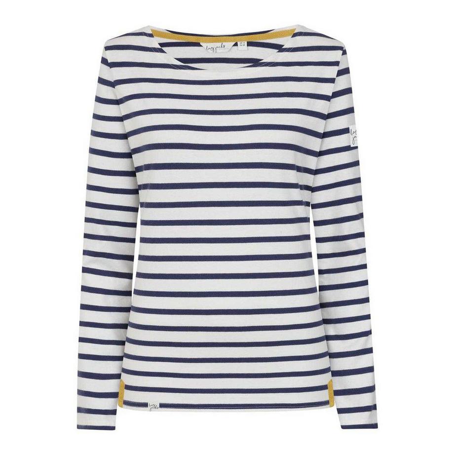 Tshirt manches longues motiftyle rayures contrastées BRETON