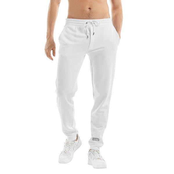 Image of Chalex Jogginghose - Cotton White Herren Weiss S