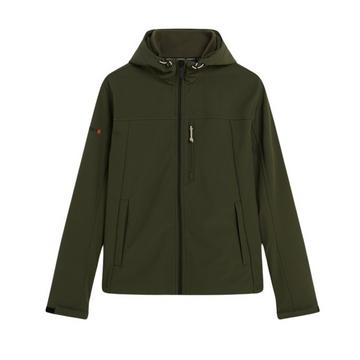 softshell- hoodie trekker