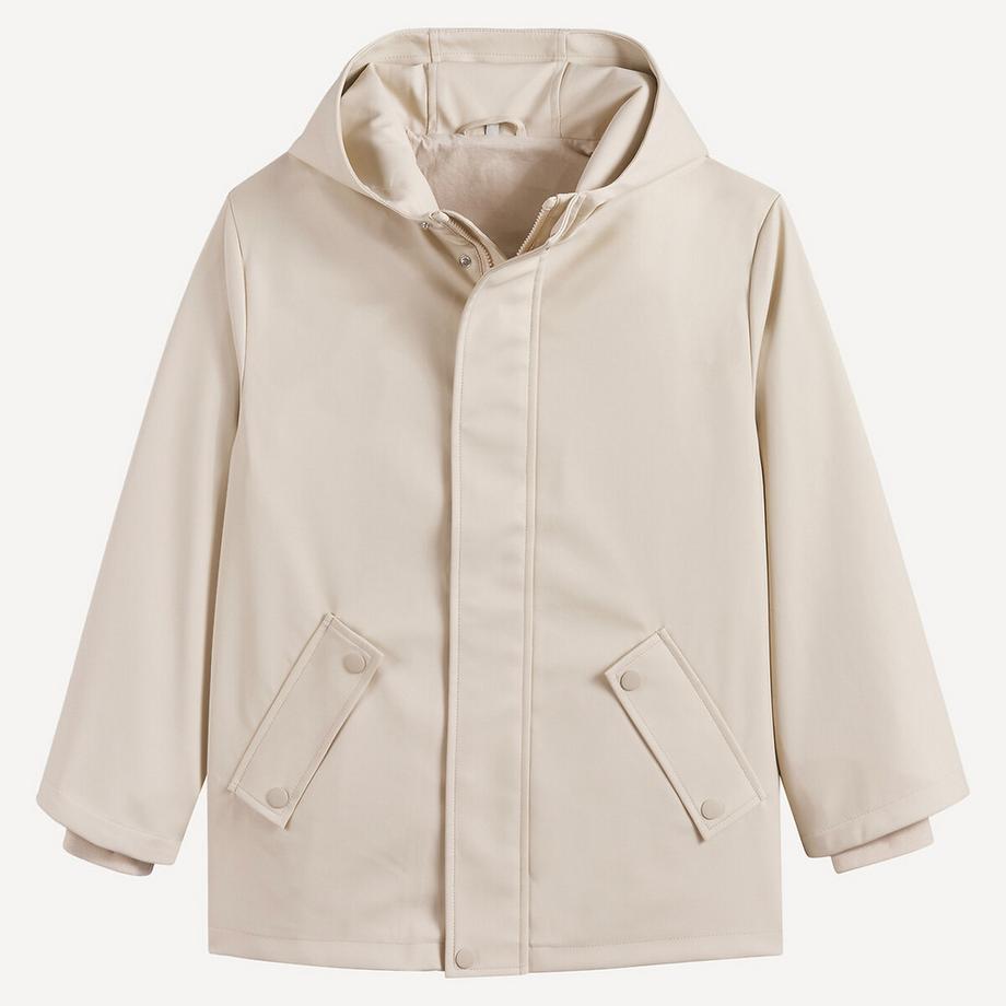 La Redoute Collections  Ciré à capuche doublé jersey 