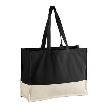 Tote bag motiftyle contrasté EARTHAWARE