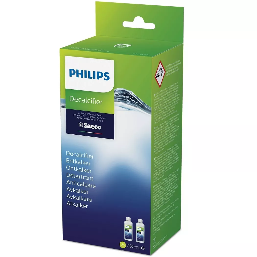Philips – Entkalker für Espressomaschinen, 2×250 ml, Multicolor