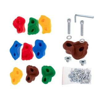 Pricenet Portapietre da arrampicata per bambini 10pz  