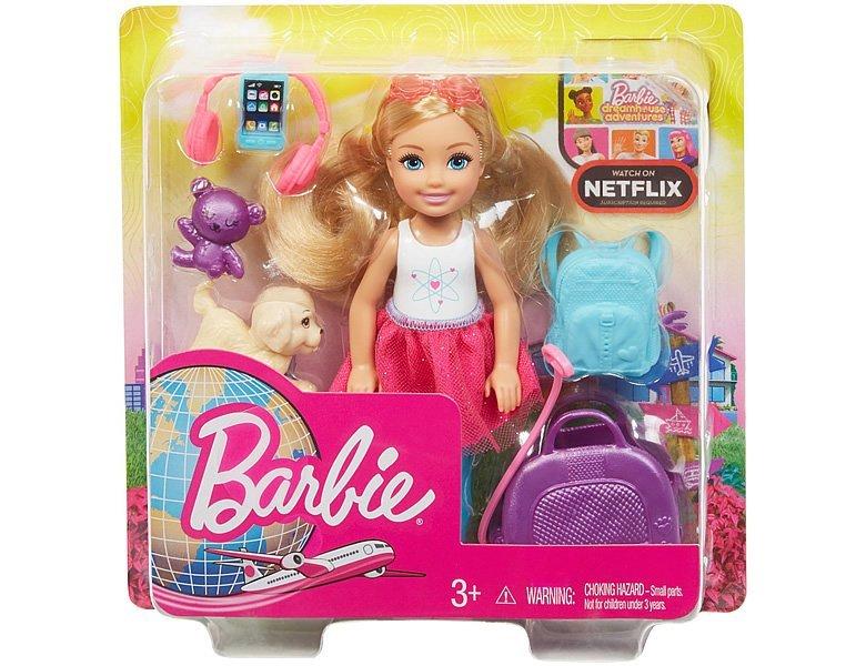 Barbie  Chelsea Reise Chelsea Puppe und Zubehör 